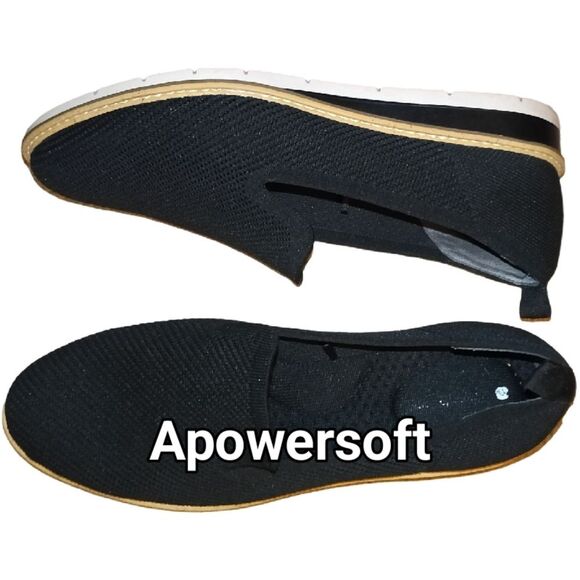 Black Slip On Loafers - Picture 6 of 8